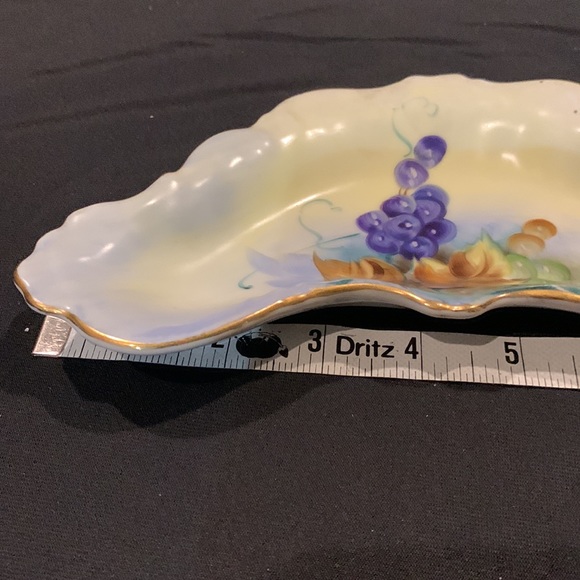 Vintage Relish Dish Lefton China Hand Painted SL2627 Festival - Picture 6 of 7